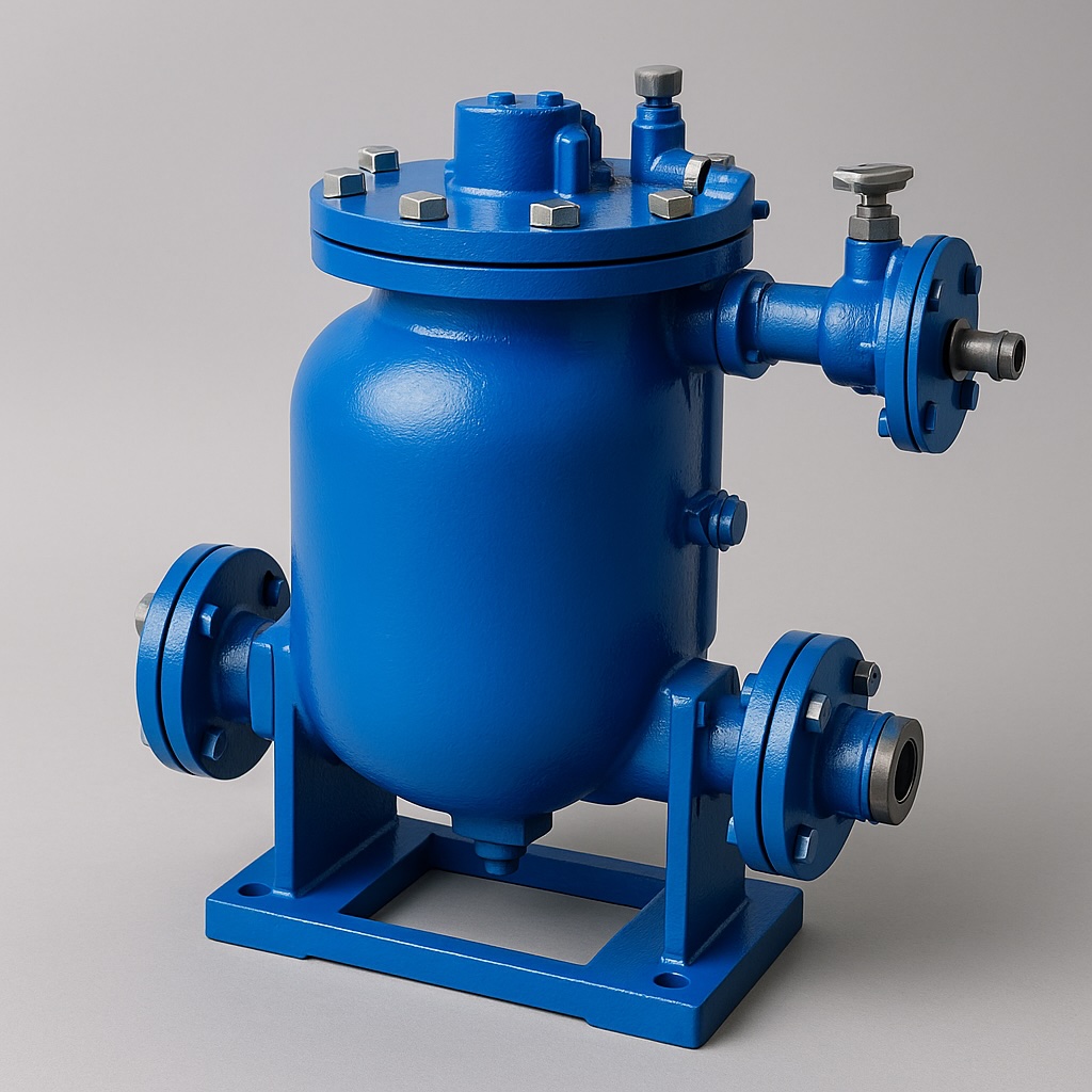 Mekanisk kondensatpumpe for retur av kondensat uten elektrisitet