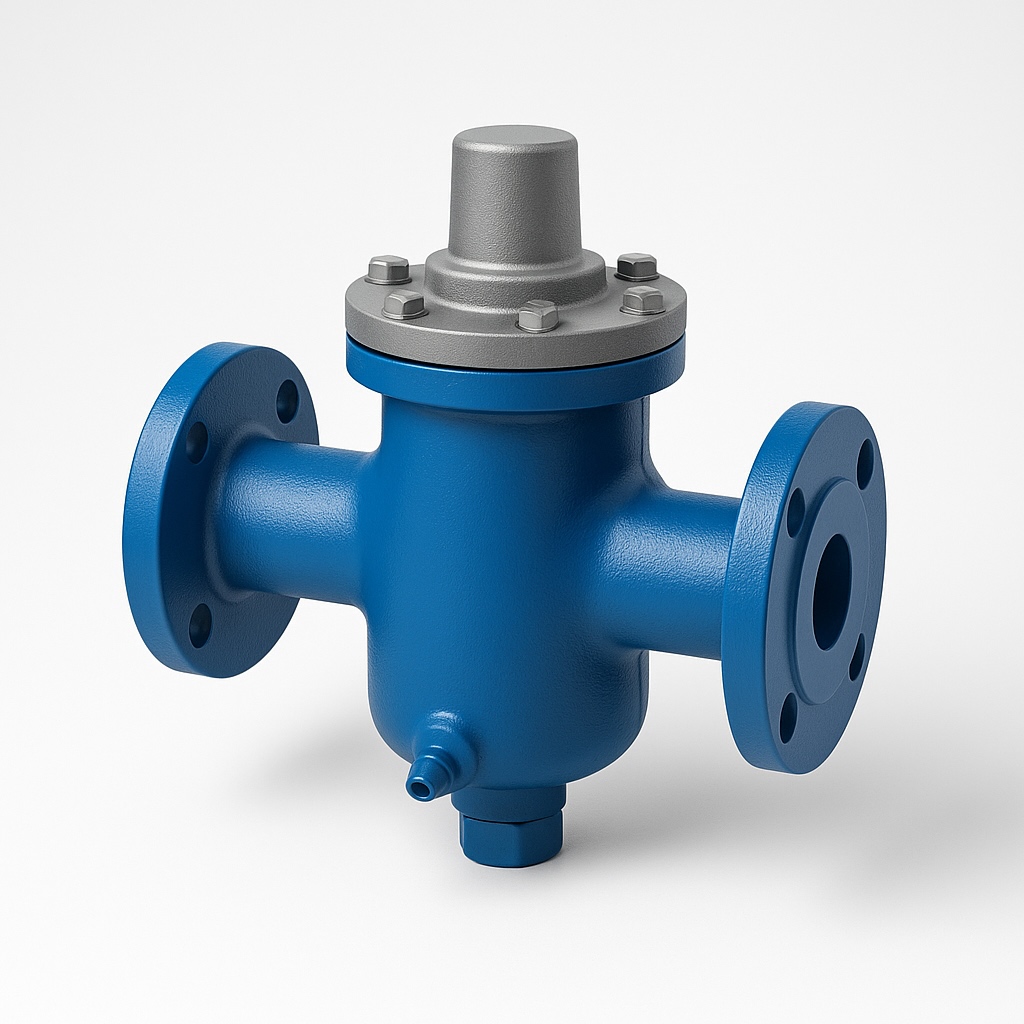 Separator / fuktutskiller som fjerner dråper og partikler for tørr damp