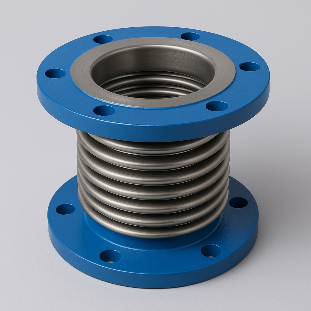 Metallbølgekompensator for aksial og lateral bevegelse