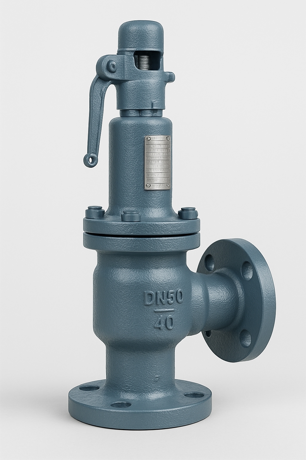 Sikkerhetsventil for industri – åpner automatisk ved overtrykk