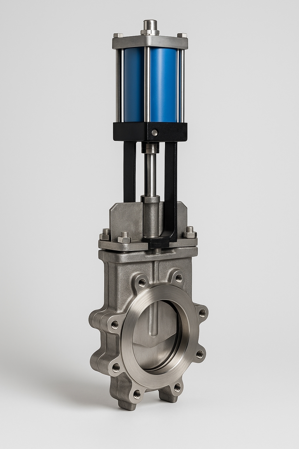 Skyvespjeldventil for industri – slam, slurry og papirproduksjon